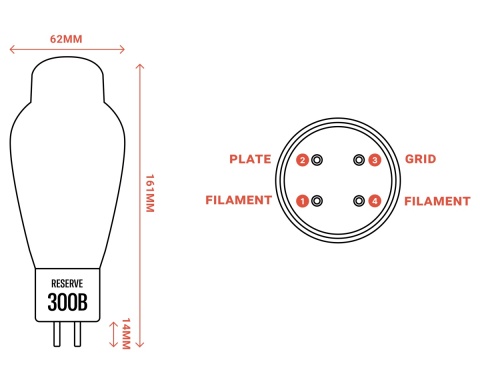 Ray Tubes 300B Reserve
