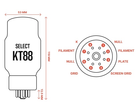Ray Tubes KT88 Select