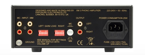 Przedwzmacniacz gramofonowy Exposure XM3
