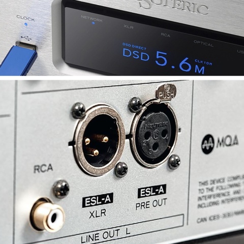 Odtwarzacz sieciowy / Streamer DAC / Preamp Esoteric N-05XD Silver