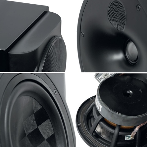 Kolumny podłogowe Perlisten S7t Black Edition THX Dominus - para