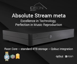 Referencyjny streamer / serwer muzyczny Ideon Audio Absolute Stream Meta (4Tb + Roon Core)