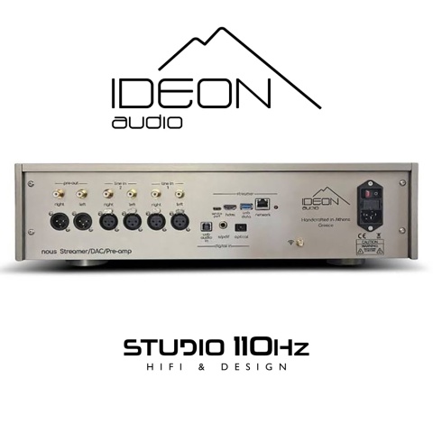Odtwarzacz all-in-one Ideon Audio NOUS STREAM DAC + PRE AMPLIFIER