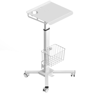 Onkron mobilny stół z regulacją wysokości maks 8 kg, Biały LMG30