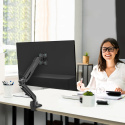 Onkron uchwyt biurkowy dla monitora 13"-34" maks 10 kg, nachylny i obrotowy, czarny G90