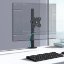 Onkron uchwyt biurkowy dla monitora 13"-34" maks 8 kg, nachylny i obrotowy, z obracaniem, czarny D101E