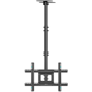 Onkron uchwyt sufitowy do TV 32"-80" maks 68 kg, pochylny-obrotowy, czarny N2L