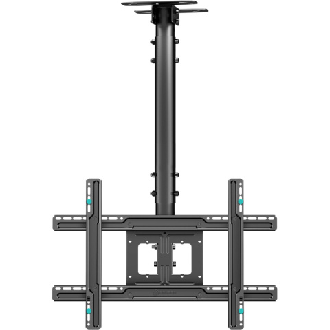 Onkron uchwyt sufitowy do TV 32"-80" maks 68 kg, pochylny-obrotowy, biały i czarny N1L